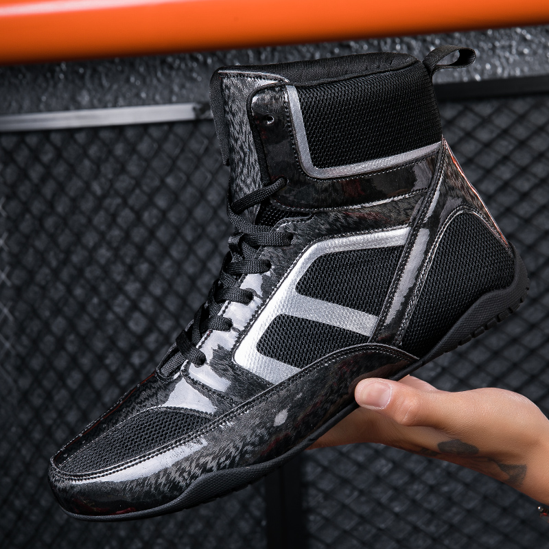 Outdoor Sport Brand Shoes - Men New Wrestling Shoes Combat Athletic