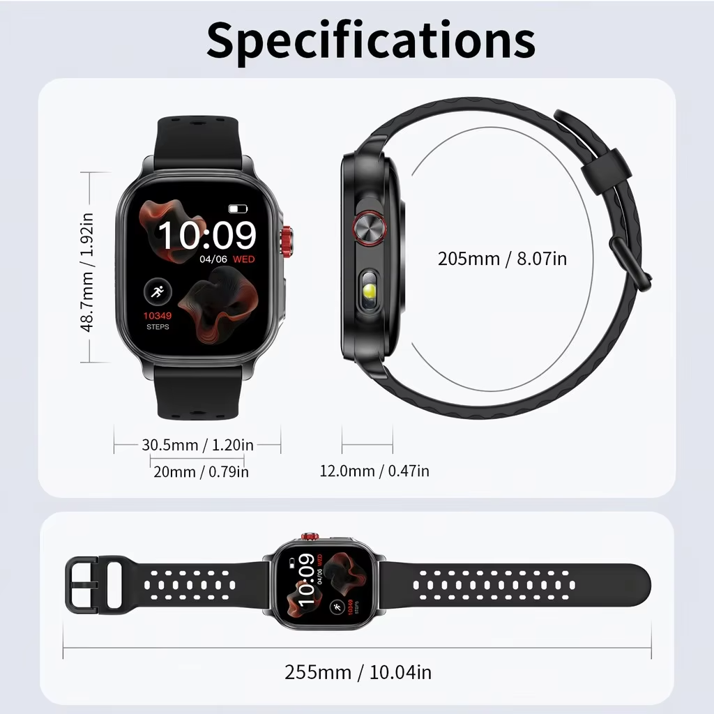 2026 Smart Watch 2.01'' Fitnes - Outdoor Sport Smart Watch ulasan dan harga