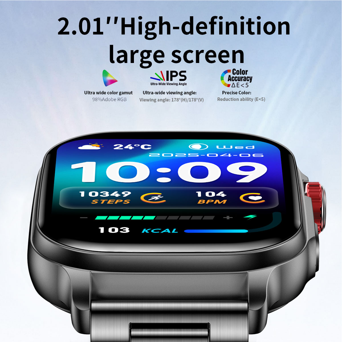 2026 Smart Watch 2.01'' Fitnes - Outdoor Sport Smart Watch ulasan dan harga