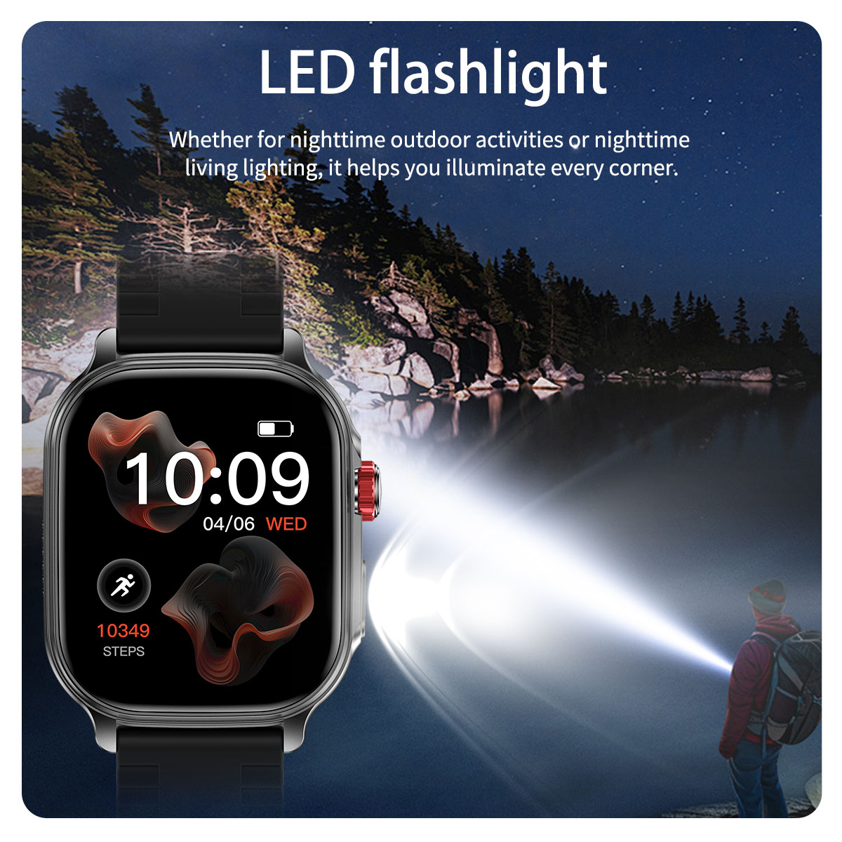 2026 Smart Watch 2.01'' Fitnes - Outdoor Sport Smart Watch ulasan dan harga