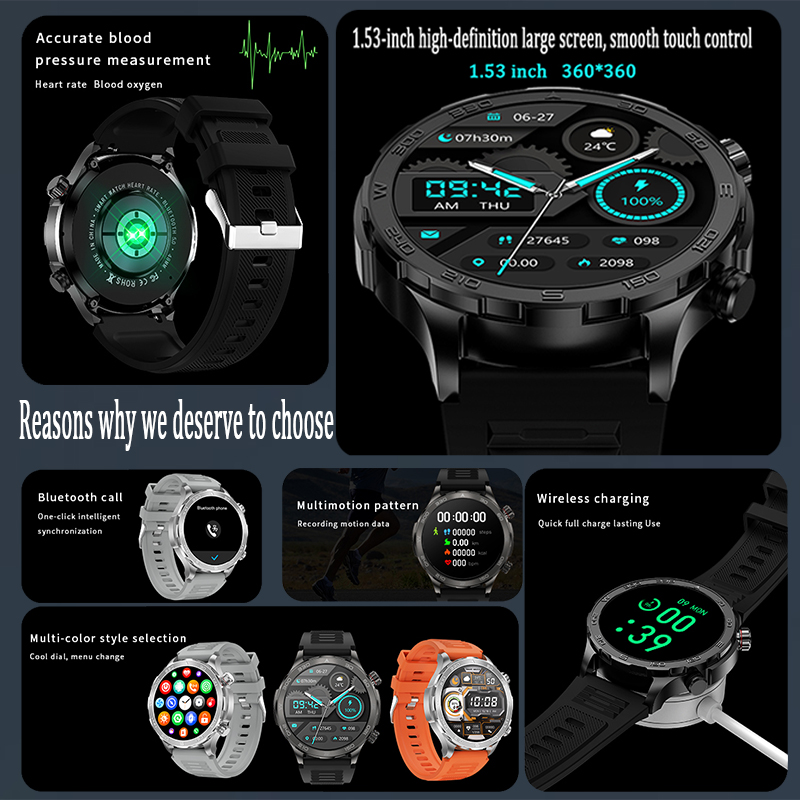 New GPS Track Smart Watch Men  - Outdoor Sport Smart Watch ulasan dan harga