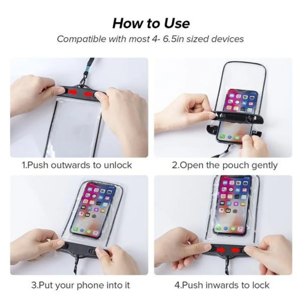 Waterproof Phone Pouch for Out - Outdoor Sports Activities ulasan dan harga