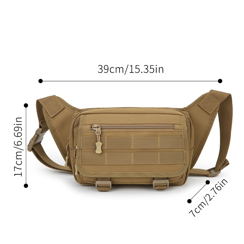 Men's Tactical Fanny Pack Nylo - Outdoor Sport Bag ulasan dan harga