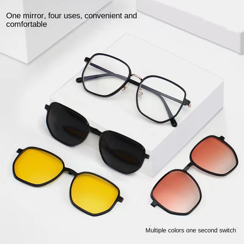 Magnetic Glasses Three-in-one  - Outdoor Sports Activities ulasan dan harga