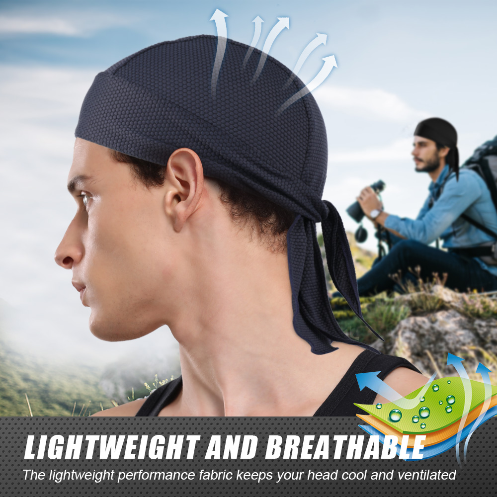 Doo Rag Cap Cooling Quick Dry  - Outdoor Sport Doo ulasan dan harga