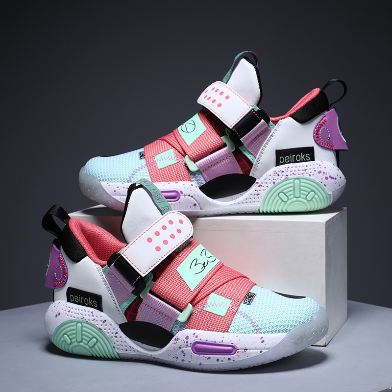New Brand Children's Basketbal - Outdoor Sport Brand Shoes ulasan dan harga