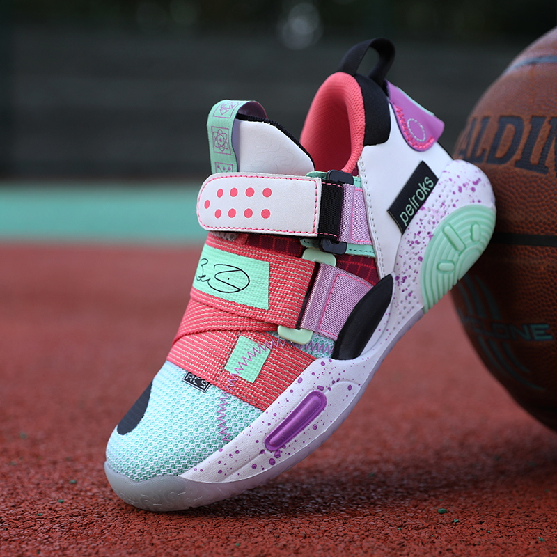 New Brand Children's Basketbal - Outdoor Sport Brand Shoes ulasan dan harga