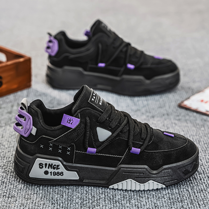 Men's Fashion Low-Top Thick So - Outdoor Sport With Sticks ulasan dan harga