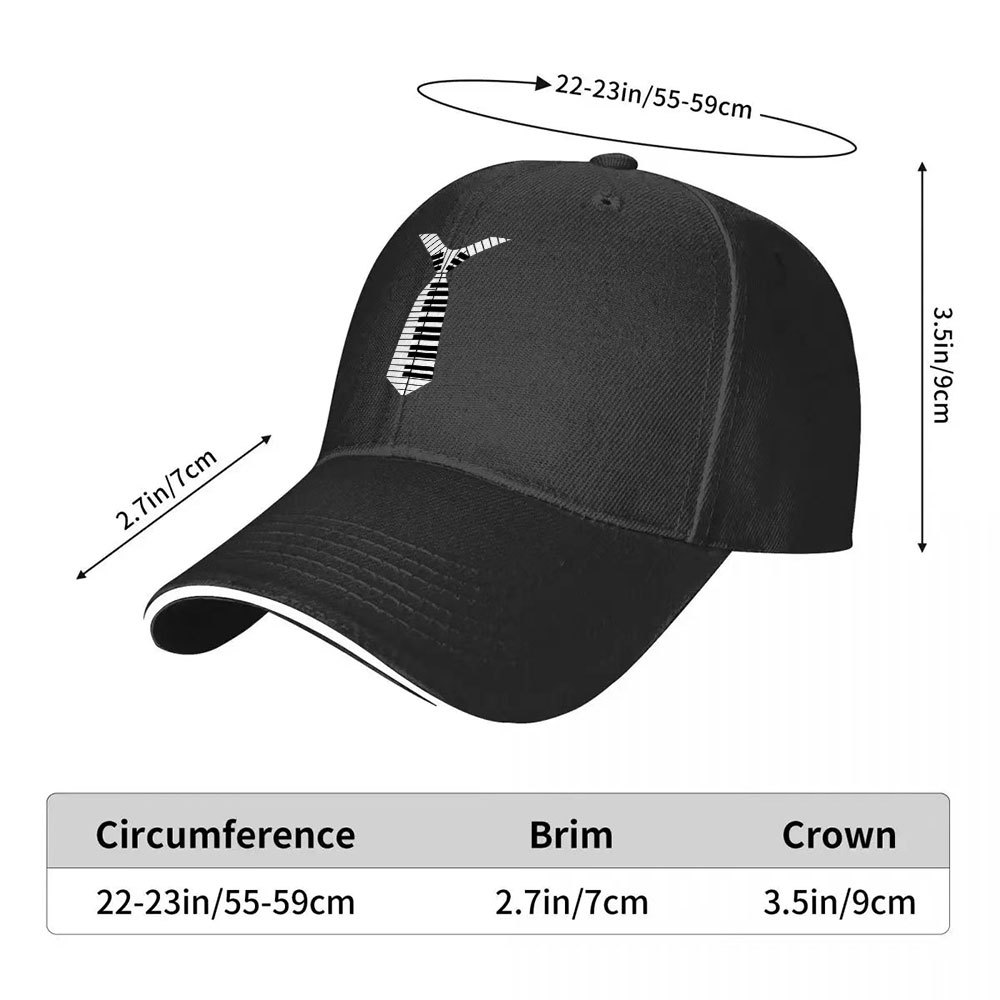 Piano Key Baseball Cap Unisex  - Outdoor Sport Festival ulasan dan harga