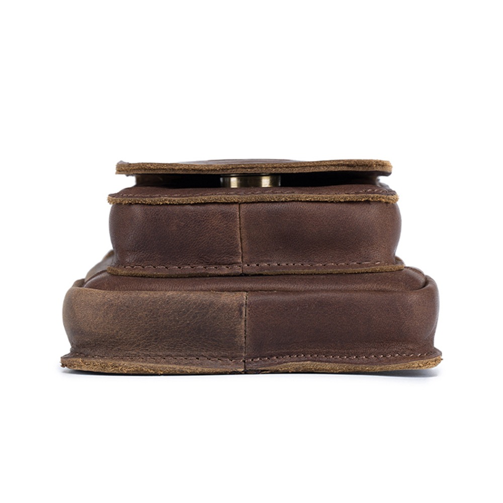 Vintage Cow Leather Belt Bag P - Outdoor Sport Bag ulasan dan harga
