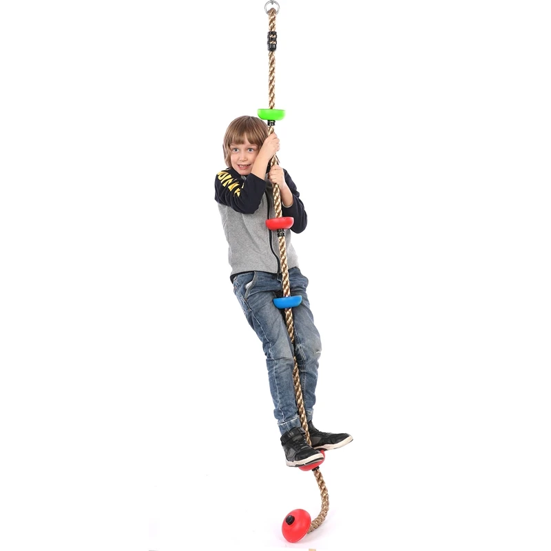 Colorful Climbing Rope Swing D - Outdoor Sport Jas ulasan dan harga