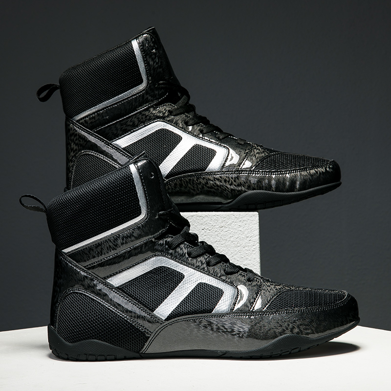 Men New Wrestling Shoes Combat - Outdoor Sport Brand Shoes ulasan dan harga