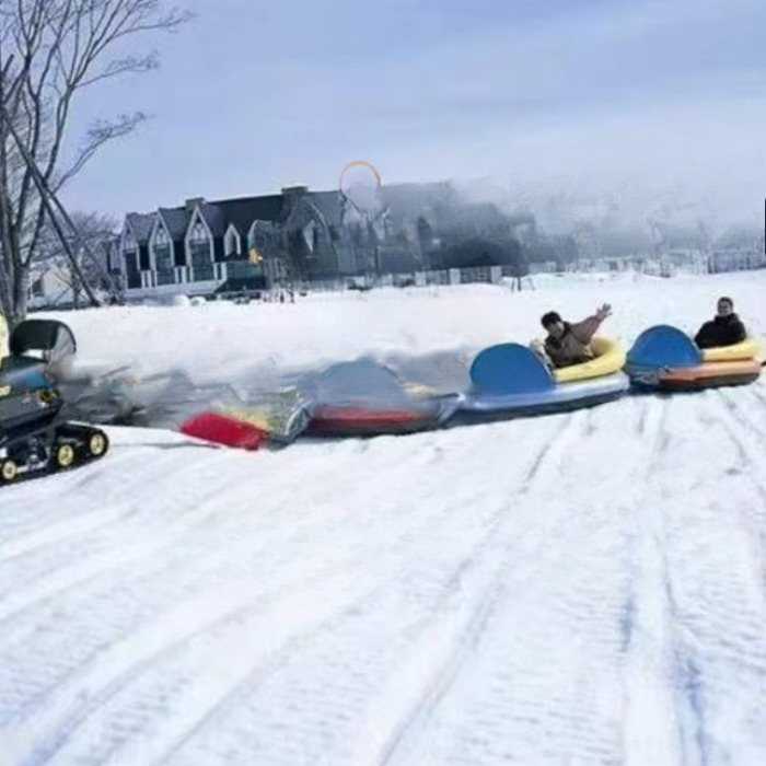 Towable Inflatable Snow Tube a - Outdoor Sports Activities ulasan dan harga