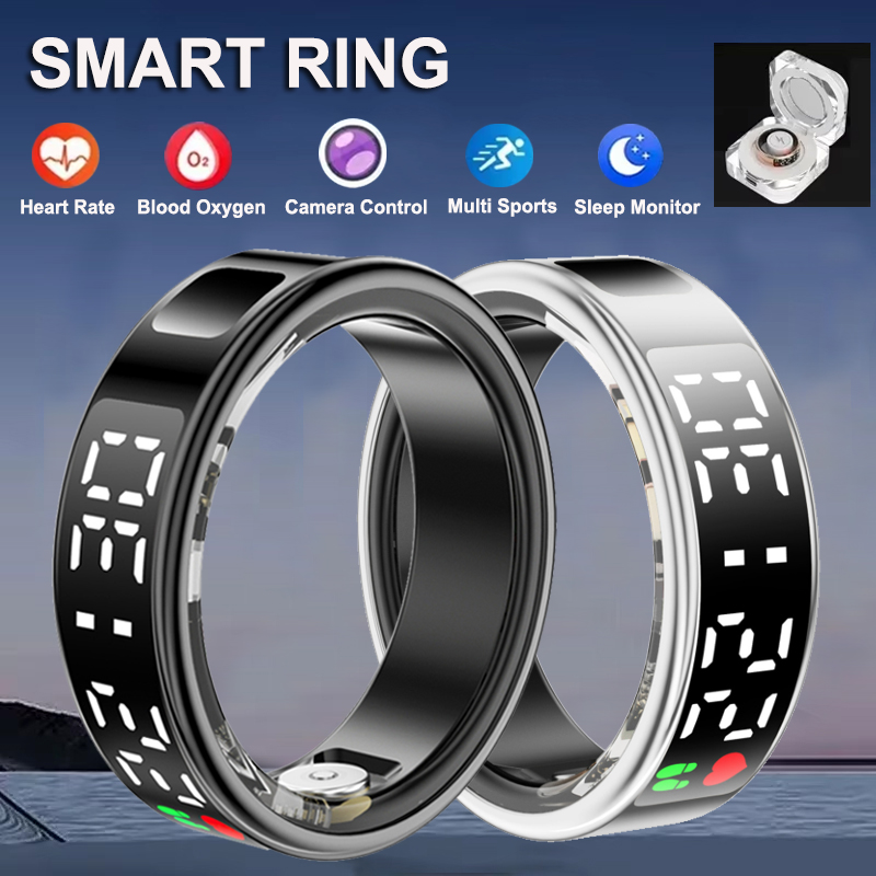 Fitness Sleep Smart Ring LED D - Outdoor Sports Activities ulasan dan harga