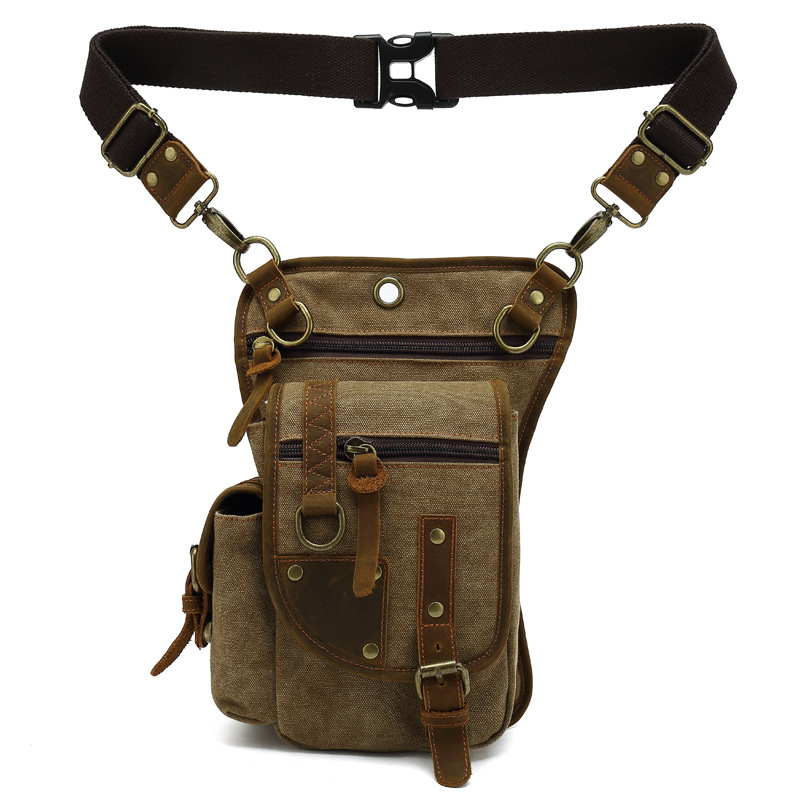 Canvas Drop Leg Bag sport Thig - Outdoor Sport Bag ulasan dan harga
