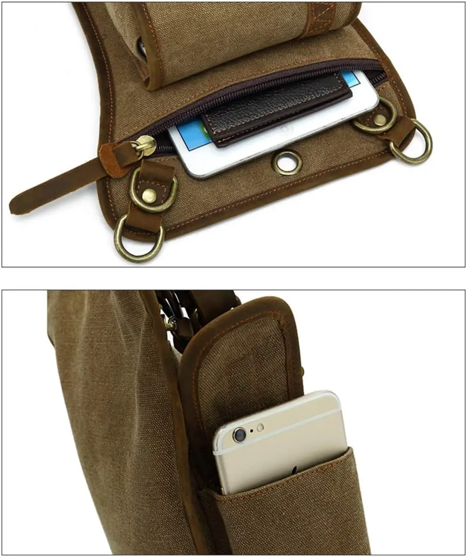 Canvas Drop Leg Bag sport Thig - Outdoor Sport Bag ulasan dan harga
