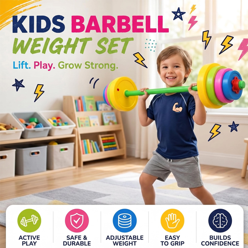 Children's Dumbbell Barbell Ad - Outdoor Sport Jas ulasan dan harga