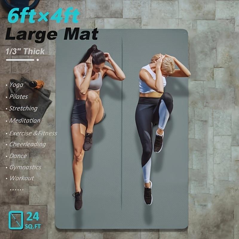 Extra Large Yoga Mat 6x4ft 183 - Outdoor Sport Jas ulasan dan harga